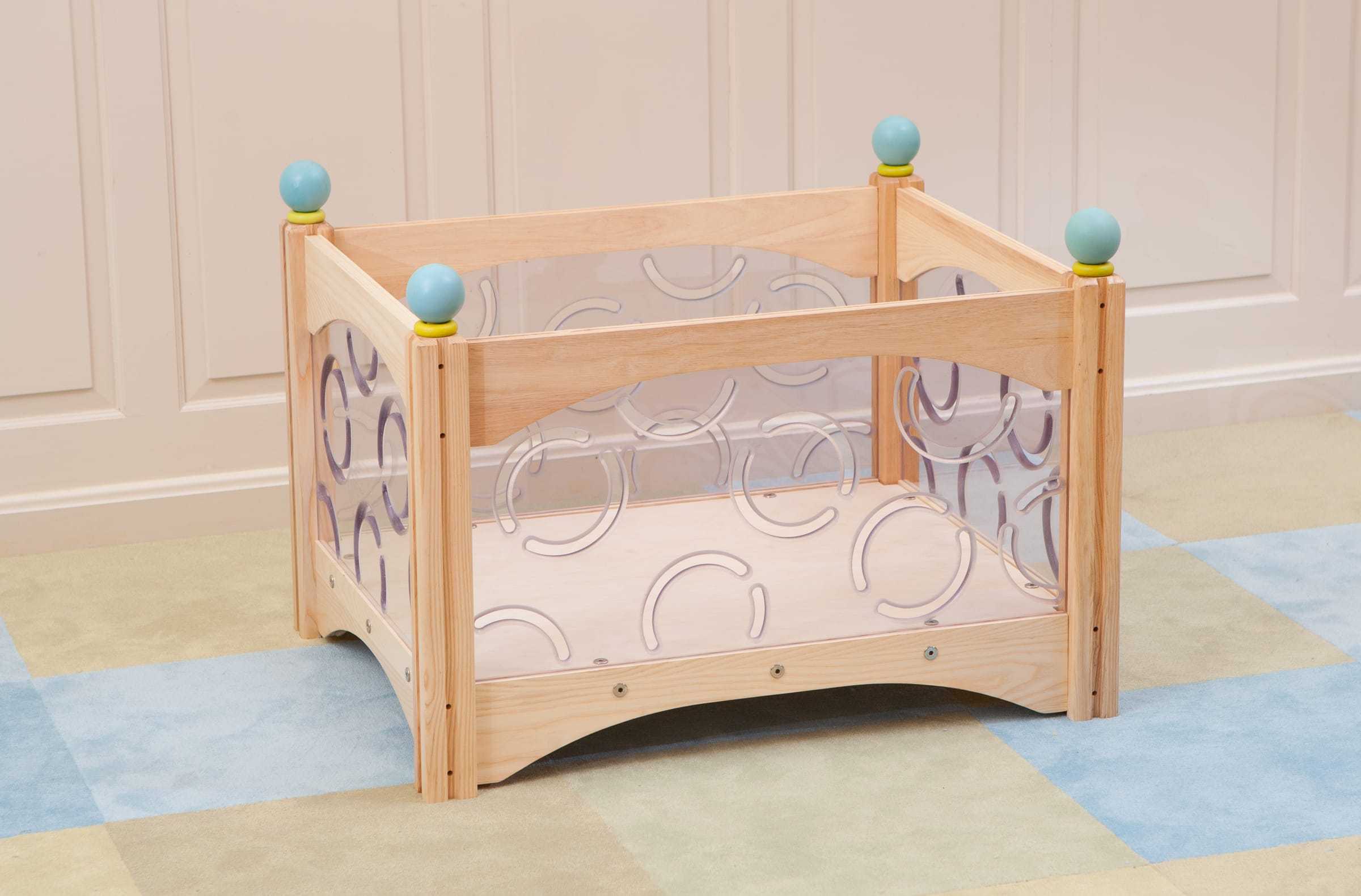 Playroom Clear Toy Box